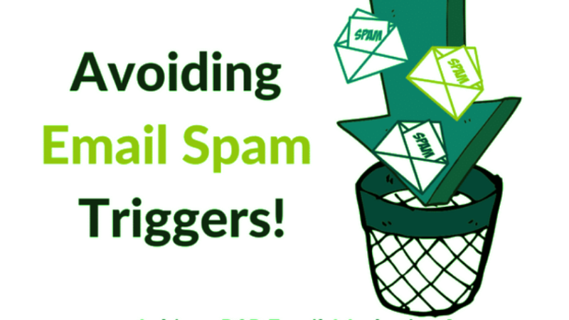 AVOIDING E-MAIL SPAM TRIGGERS