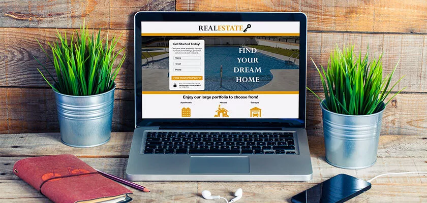 8 Inspiring Real Estate Web Design Examples [by Agencies]